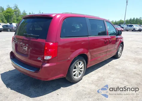2014 Dodge Grand Caravan Sxt from USA, damaged, VIN 2C4RDGCG7ER427850